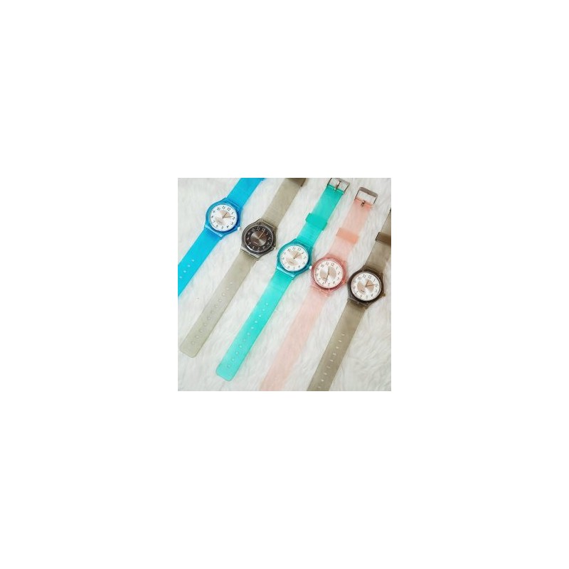 Reloj Analogo Unisex colores Circular chico