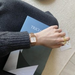 Reloj Cuadrado Cuarzo para Dama Premium