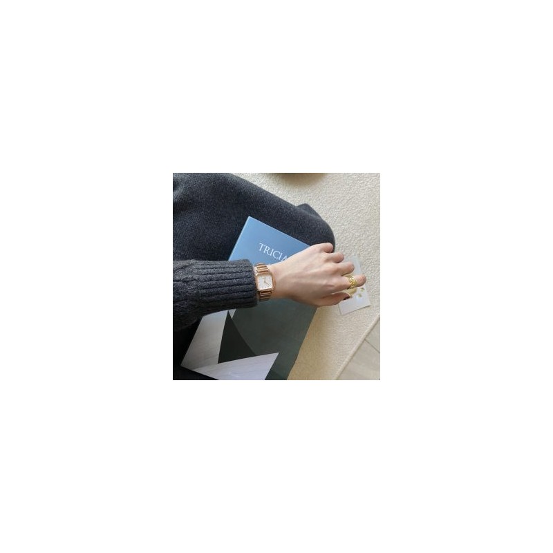 Reloj Cuadrado Cuarzo para Dama Premium