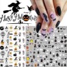 Set de Pegatinas para Uñas con diseños de Halloween