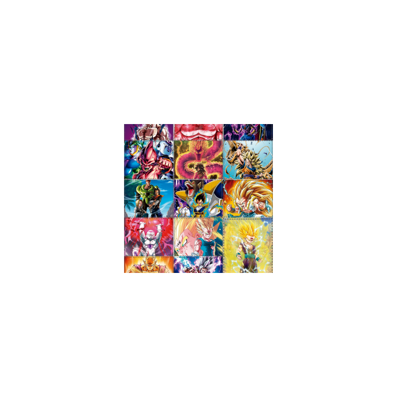 Sticker Calcomanias Dragon Ball Estampas Decorativas Tamaño Carta