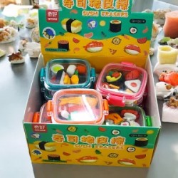 Tupper con 5 Borradores Gomas de Sushi