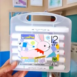 Folder Plastificado Tamaño Carta A4 de Cierre Modelo: Kawaii al azar