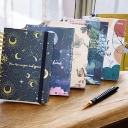 Libreta SketchBook Premium Pasta Dura 50 Hojas de 160g/m2 Diseños de Monet JZA450-1973