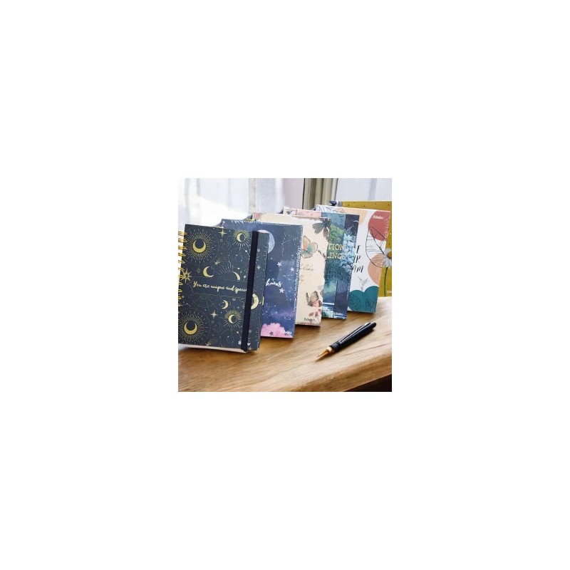 Libreta SketchBook Premium Pasta Dura 50 Hojas de 160g/m2 Diseños de Monet JZA450-1973