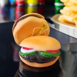 Monedero Artesanal Kawaii en forma de Cuadro de Queso