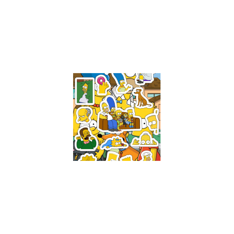 Planilla con 22 Stickers Cortados con Laser Harry Potter