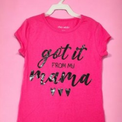 Playera para Dama Azul con Figura Geométricas Santory