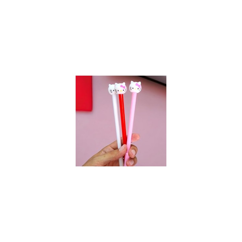 Pluma Punto Fino Giratoria Gyro Spinner Pen Fast Food Kawaii