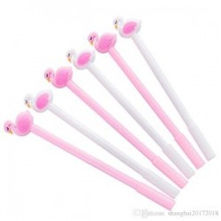 PLUMAS KAWAII FLAUTAS COLORIDAS PUNTO FINO GEL