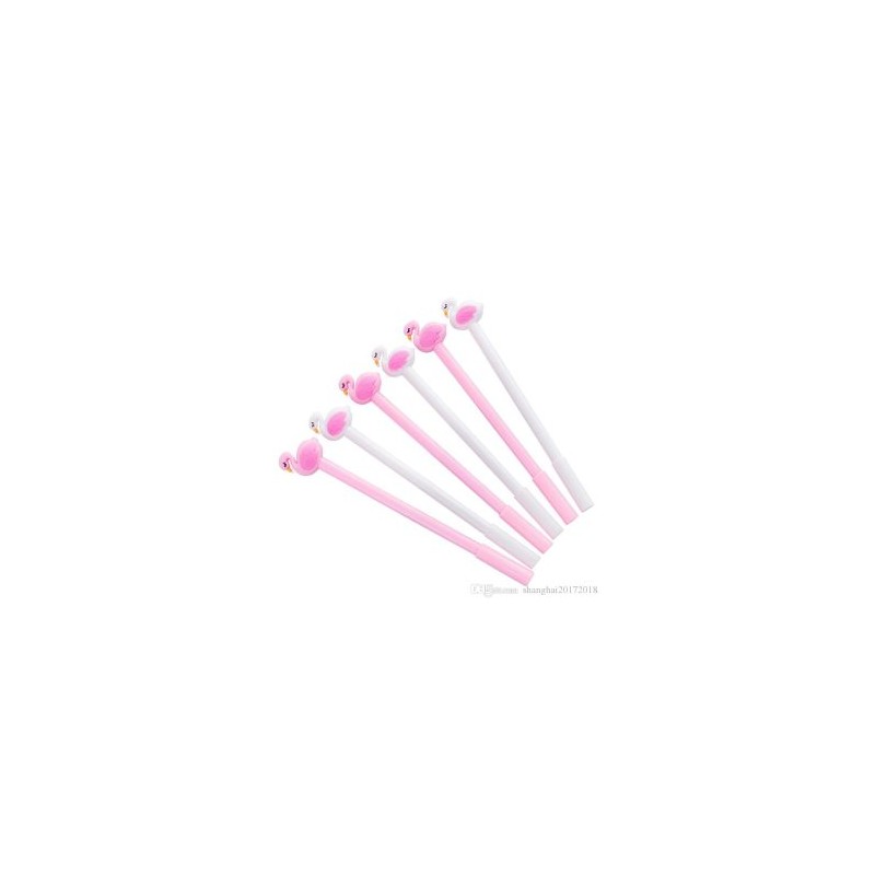 PLUMAS KAWAII FLAUTAS COLORIDAS PUNTO FINO GEL