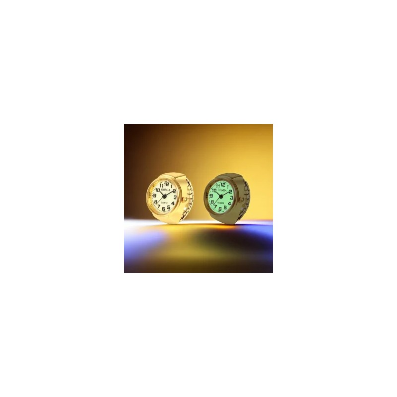 Reloj de Pulsera Analogico de Lujo con Puntero Cuadrado Brillante Ajustable