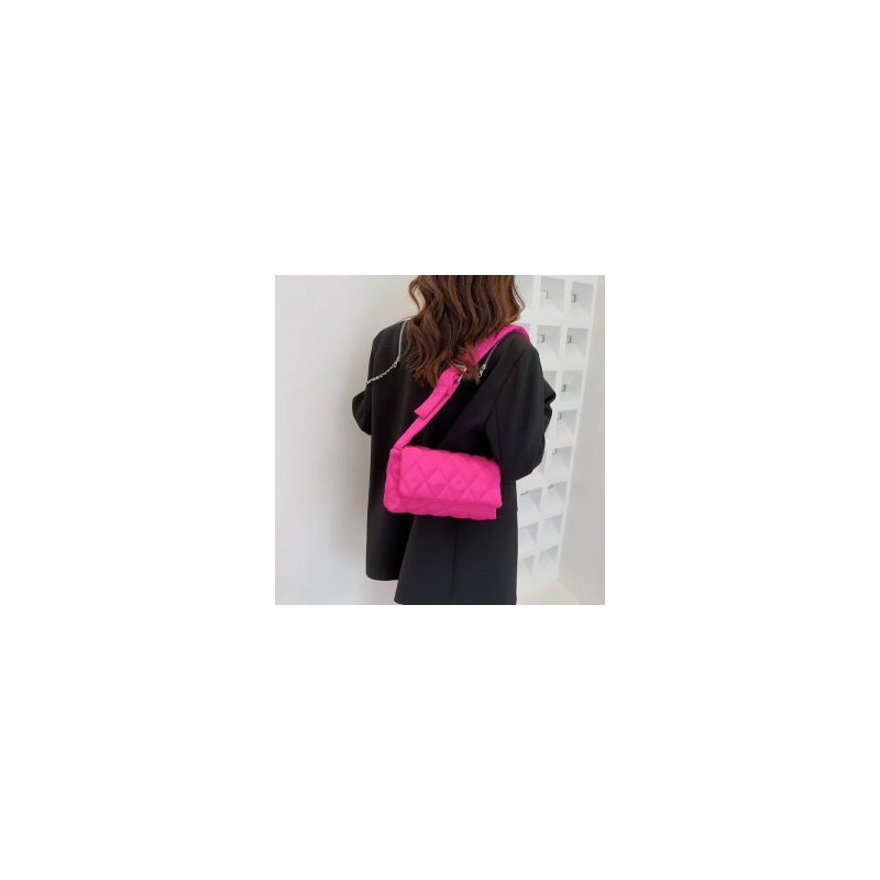 Bolsa de Mano Para Fiesta Elegante Brillos Plata Tipo Playera