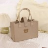 Bolsa de Mano y Crossbody elegante en forma de Diamante Oro