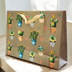 Bolsa de Regalo Grande Boutique Cactus