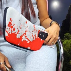 Bolsa Muñequera en forma de Machete Halloween