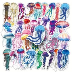 Bolsita de Stickers con 50 Piezas con Diseño de Medusas
