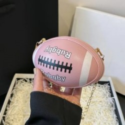 Bolso Crossbody en forma de Balón de Rugby