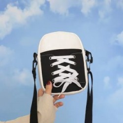 Bolso Crossbody Unisex de Lona en forma de Tenis